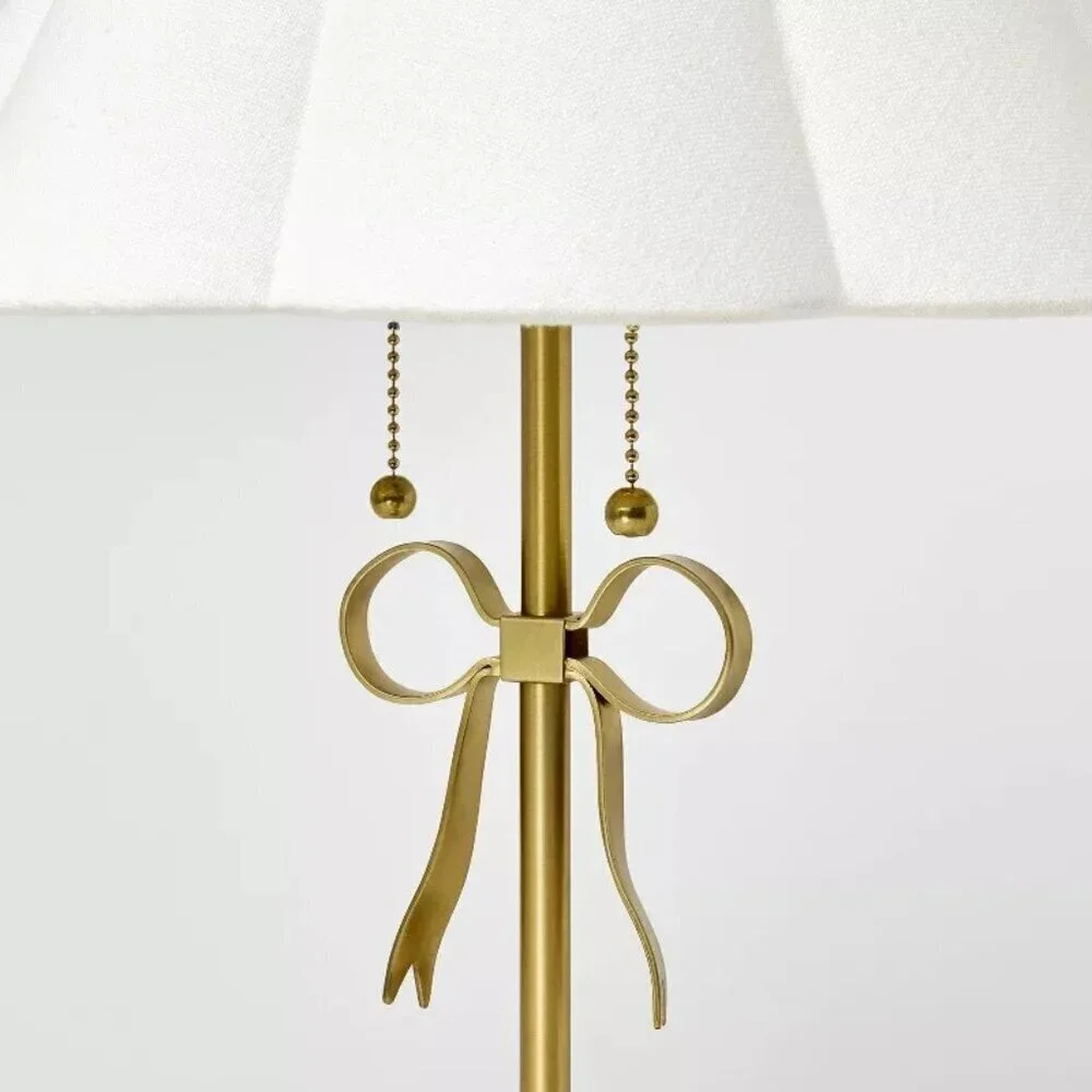 Stick Lamp with Bow Brass - Threshold Studio McGee Target Spring 2025 New in Box